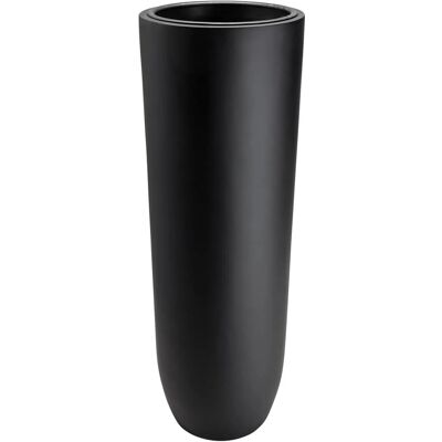 Vivanno Bodenvase Solerio 33 cm x 33 cm x 80 cm Schwarz Vivanno Bodenvase Solerio 33 cm x 33 cm x 80 cm Schwarz