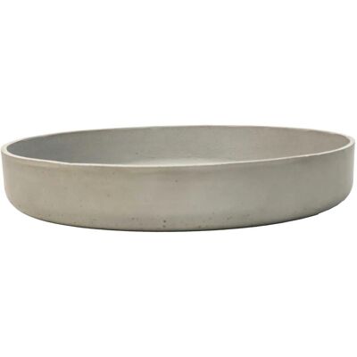 Vivanno Pflanzschale Oryven 30 cm x 30 cm x 5 cm Betongrau Vivanno Pflanzschale Oryven 30 cm x 30 cm x 5 cm Betongrau