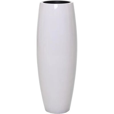 Vivanno Bodenvase Magnum 30 cm x 30 cm x 80 cm Hochglanzweiß Vivanno Bodenvase Magnum 30 cm x 30 cm x 80 cm Hochglanzweiß