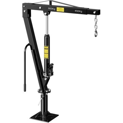 Wiltec Pickup Kran Ladekran 1800Mm 900Kg 360° Drehkranz Werkstatt Bodenmontage Wiltec Pickup Kran Ladekran 1800Mm 900Kg 360° Drehkranz Werkstatt Bodenmontage