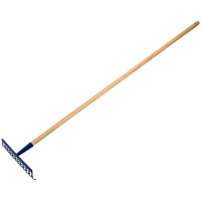 LUX-TOOLS Gartenrechen mit 12 Zinken mit Stiel 150 cm LUX-TOOLS Gartenrechen mit 12 Zinken mit Stiel 150 cm