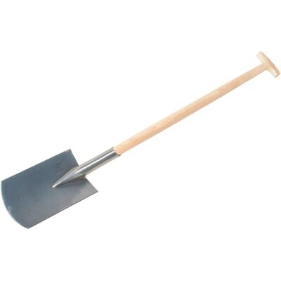 LUX-TOOLS Damenspaten mit Trittkante eingestielt 85 cm LUX-TOOLS Damenspaten mit Trittkante eingestielt 85 cm