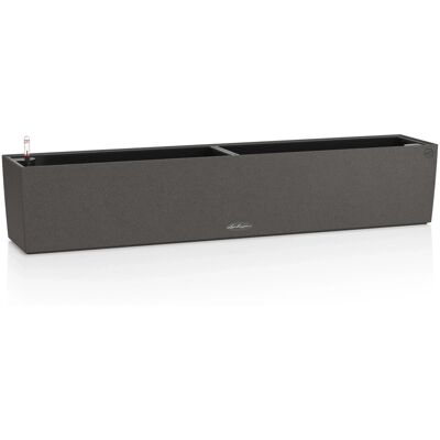 Lechuza® Pflanzgefäß Balconera Stone 40 cm x 19 cm Graphit-Schwarz Lechuza® Pflanzgefäß Balconera Stone 40 cm x 19 cm Graphit-Schwarz