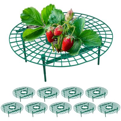 Relaxdays Pflanzenzubehör - Unterstützt das Wachstum von Erdbeeren, Verbessert die Luftzirkulation - Pflanzenstütze Relaxdays Pflanzenzubehör - Unterstützt das Wachstum von Erdbeeren, Verbessert die Luftzirkulation - Pflanzenstütze