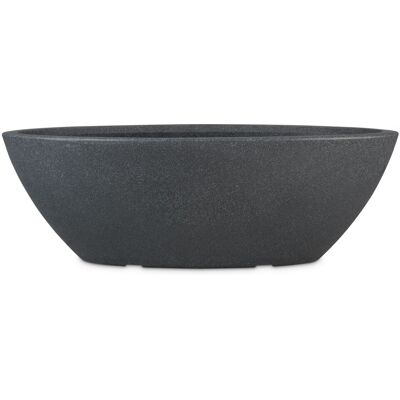 Scheurich Jardiniere Padua 59 cm x 24,5 cm x 19,5 cm Schwarz Granit Scheurich Jardiniere Padua 59 cm x 24,5 cm x 19,5 cm Schwarz Granit