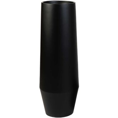 Vivanno Bodenvase Berbelo 28 cm x 28 cm x 80 cm Schwarz Vivanno Bodenvase Berbelo 28 cm x 28 cm x 80 cm Schwarz