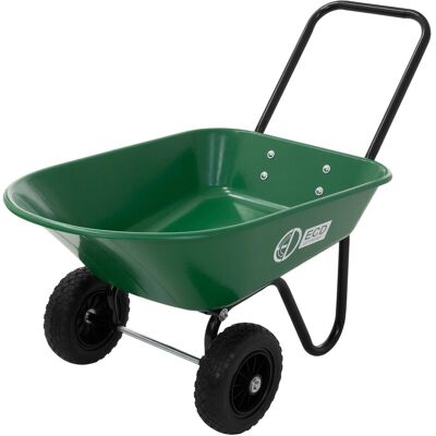 ECD Germany Schubkarrenwagen 78L mit Stahlrahmen PU-Reifen PP-Wanne ECD Germany Schubkarrenwagen 78L mit Stahlrahmen PU-Reifen PP-Wanne