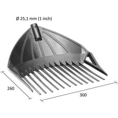 Westfalia Hof- und Gartenschaufel GroSS 3-In-1 aus Kunststoff Schwarz Westfalia Hof- und Gartenschaufel GroSS 3-In-1 aus Kunststoff Schwarz