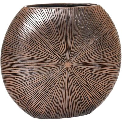 Vivanno Bodenvase Atena 55 cm x 18 cm x 50 cm Soliskupfer Vivanno Bodenvase Atena 55 cm x 18 cm x 50 cm Soliskupfer