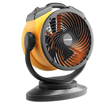 Xpower FC-100S 900CFM Mehrzweck-Bodenventilator mit Variabler Geschwindigkeit Gelb Xpower FC-100S 900CFM Mehrzweck-Bodenventilator mit Variabler Geschwindigkeit Gelb