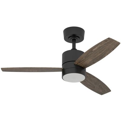 Eglo LED-Deckenventilator Mandaree 20 W Ø 106 cm Schwarz-Holz Eglo LED-Deckenventilator Mandaree 20 W Ø 106 cm Schwarz-Holz
