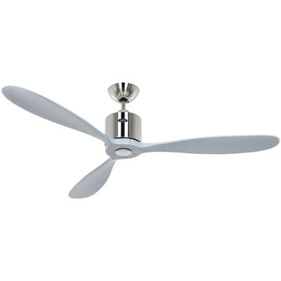 CasaFan Aeroplan Eco - Hellgrau Chrom - Deckenventilator CasaFan Aeroplan Eco - Hellgrau Chrom - Deckenventilator
