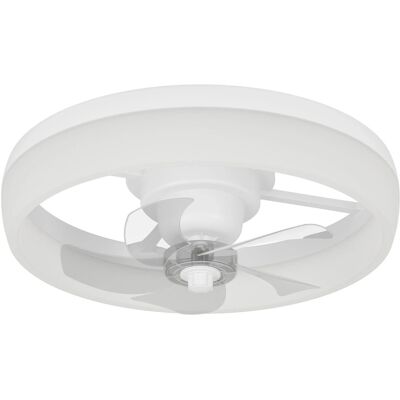Eglo LED-Ventilator Castaic 24 W Ø 50 cm Weiß-Transparent Eglo LED-Ventilator Castaic 24 W Ø 50 cm Weiß-Transparent