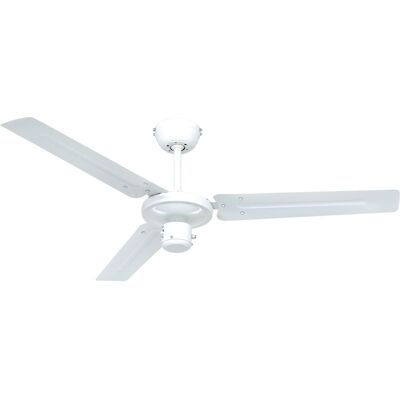 CasaFan Tristar Z Weiße Deckenventilator - 122cm CasaFan Tristar Z Weiße Deckenventilator - 122cm