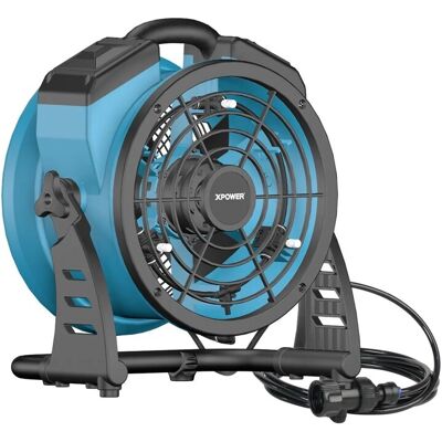 Xpower FM-65 Tragbarer 900CFM 3-Geschwindigkeiten Tankless-Nebelventilator Xpower FM-65 Tragbarer 900CFM 3-Geschwindigkeiten Tankless-Nebelventilator