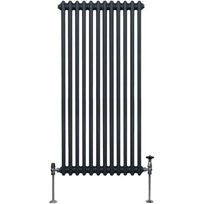 MonsterShop Anthrazitgrau Traditionsheizkörper - 1500 x 562mm MonsterShop Anthrazitgrau Traditionsheizkörper - 1500 x 562mm