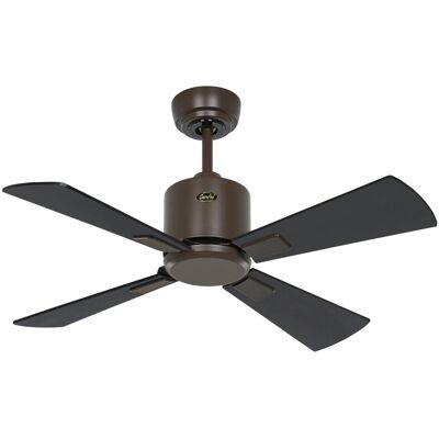 Casafan 949001W eco neo iii - schwarz und Teak / Bronze - Deckenventilator Casafan 949001W eco neo iii - schwarz und Teak / Bronze - Deckenventilator