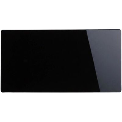 Relaxdays Magnettafel Glas Metall Schwarz Magnetisch Beschreibbar 20 x 40 cm Relaxdays Magnettafel Glas Metall Schwarz Magnetisch Beschreibbar 20 x 40 cm