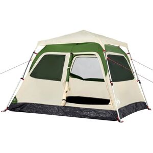 vidaXL Kuppel-Campingzelt 4 Personen Grün Quick Release 4004230 vidaXL Kuppel-Campingzelt 4 Personen Grün Quick Release 4004230