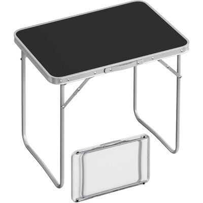 WOLTU Campingtisch Klapptisch mit Griff Zusammenklappbar Alu Schwarz WOLTU Campingtisch Klapptisch mit Griff Zusammenklappbar Alu Schwarz