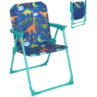 Relaxdays Kinder Klappstuhl Polyester Eisen Bunt Dino Klappbar Rutschfest 51,5 cm x 36 cm x 37,5 cm 0,9 kg Relaxdays Kinder Klappstuhl Polyester Eisen Bunt Dino Klappbar Rutschfest 51,5 cm x 36 cm x 37,5 cm 0,9 kg