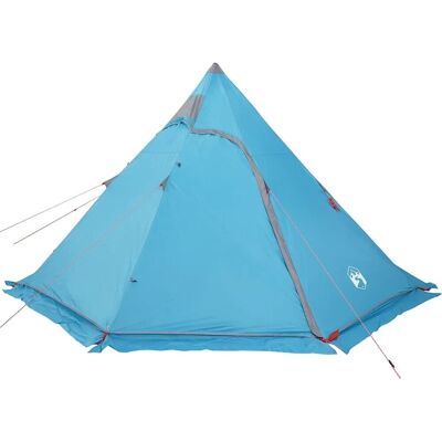 vidaXL Blauer Waterproof 5-Person Tipi Zelt vidaXL Blauer Waterproof 5-Person Tipi Zelt