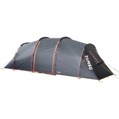 TAMBU Familienzelt MANDAPA 6 für 6 Personen 600 x 230 x 200 cm 2.000 mm Wassersäule TAMBU Familienzelt MANDAPA 6 für 6 Personen 600 x 230 x 200 cm 2.000 mm Wassersäule