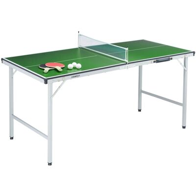 Relaxdays Tischtennisplatte MDF Stahl Grün Silber Klappbar Höhenverstellbar mit Netz 2 Schlägern 3 Bällen 71 cm x 150 cm x 67 cm Relaxdays Tischtennisplatte MDF Stahl Grün Silber Klappbar Höhenverstellbar mit Netz 2 Schlägern 3 Bällen 71 cm x 150 cm x 67 cm