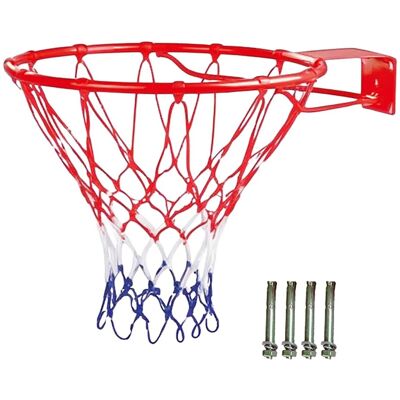 Relaxdays Basketballkorb Eisen Orange Wandmontage 45 cm 1,5 kg Relaxdays Basketballkorb Eisen Orange Wandmontage 45 cm 1,5 kg