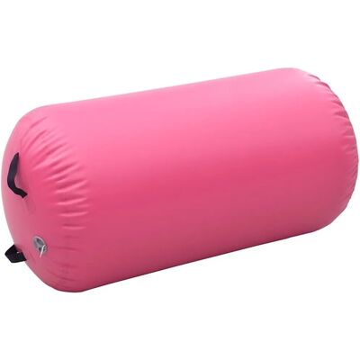 vidaXL Aufblasbarer Turnrolle - 120x75 cm - Pink - Gymnastikrolle vidaXL Aufblasbarer Turnrolle - 120x75 cm - Pink - Gymnastikrolle