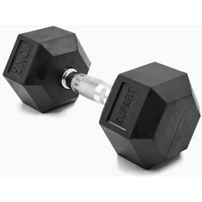 Suprfit Hex Gummi-Kurzhanteln Einzeln 10 kg Suprfit Hex Gummi-Kurzhanteln Einzeln 10 kg