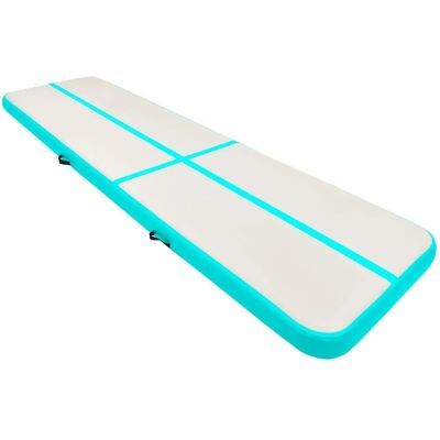 vidaXL Aufblasbare Gymnastikmatte mit Pumpe - 800x100x15cm - Gymnastikmatte vidaXL Aufblasbare Gymnastikmatte mit Pumpe - 800x100x15cm - Gymnastikmatte