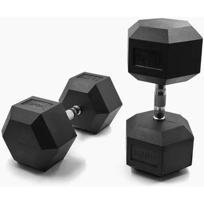 Suprfit Hex Gummi-Kurzhanteln Paar 42,5 kg Suprfit Hex Gummi-Kurzhanteln Paar 42,5 kg