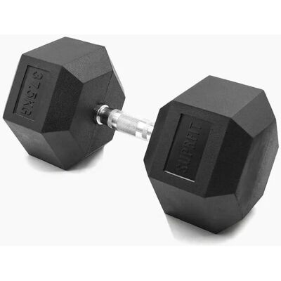 Suprfit Hex Gummi-Kurzhanteln Einzeln 37,5 kg Suprfit Hex Gummi-Kurzhanteln Einzeln 37,5 kg