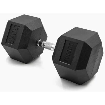 Suprfit Hex Gummi-Kurzhanteln Einzeln 50 kg Suprfit Hex Gummi-Kurzhanteln Einzeln 50 kg