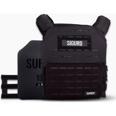 Suprfit Sigurd 3D Gewichtsweste Schwarz 2 x 6,2 KG Suprfit Sigurd 3D Gewichtsweste Schwarz 2 x 6,2 KG