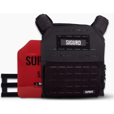 Suprfit Sigurd 3D Gewichtsweste Schwarz 2 x 2,6 KG Suprfit Sigurd 3D Gewichtsweste Schwarz 2 x 2,6 KG