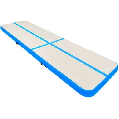 vidaXL Aufblasbare Gymnastikmatte mit Pumpe - 600x100x15 cm - Gymnastikmatte vidaXL Aufblasbare Gymnastikmatte mit Pumpe - 600x100x15 cm - Gymnastikmatte