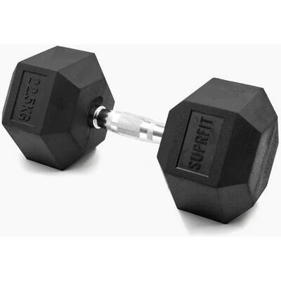 Suprfit Hex Gummi-Kurzhanteln Einzeln 22,5 kg Suprfit Hex Gummi-Kurzhanteln Einzeln 22,5 kg