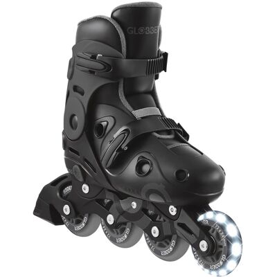 Globber Go Skates Inlineskates Kinder Verstellbar Gr. 34-37 ABEC 9 Leuchtrolle Geschwindigkeitsanpassung Grau Globber Go Skates Inlineskates Kinder Verstellbar Gr. 34-37 ABEC 9 Leuchtrolle Geschwindigkeitsanpassung Grau