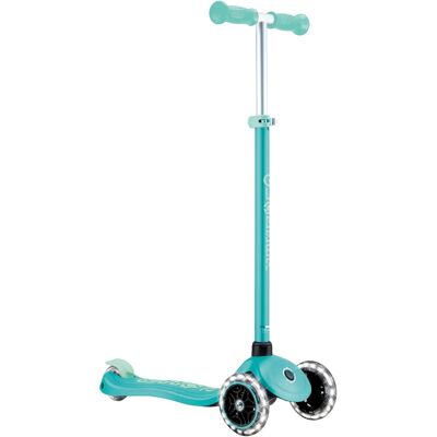 Globber Primo Plus Glow Lights Roller Kinder 120/80mm 3-Rädrig Verstellbar Leuchtrollen Glow-Effekt Dunkelmint Globber Primo Plus Glow Lights Roller Kinder 120/80mm 3-Rädrig Verstellbar Leuchtrollen Glow-Effekt Dunkelmint