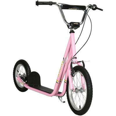 HOMCOM Kinderroller mit Bremsen 16/12 Zoll Kickboard HOMCOM Kinderroller mit Bremsen 16/12 Zoll Kickboard