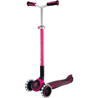 Globber ACE Lights Tretroller Kinder Teenager 125/80 mm ABEC 9 3-Rädrig Höhenverstellbar LED-Leuchtrollen Pink Globber ACE Lights Tretroller Kinder Teenager 125/80 mm ABEC 9 3-Rädrig Höhenverstellbar LED-Leuchtrollen Pink
