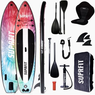 Suprfit SUP Board Set Batik inkl Sitz und Kajak Paddle Suprfit SUP Board Set Batik inkl Sitz und Kajak Paddle