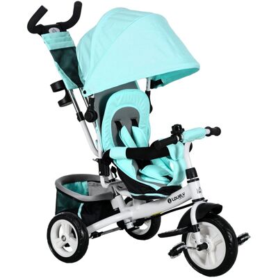 HOMCOM Kinderdreirad Polyester Metall 102L x 49B x 102H cm HOMCOM Kinderdreirad Polyester Metall 102L x 49B x 102H cm