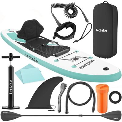 Tectake 2In1 Stand Up Paddle Board 288 cm Zenon Aus Drop Stitch Material Mit Kamerahalterung Aufblasbar Stabil Leicht und Rutschfest Mit Kamerahalt Tectake 2In1 Stand Up Paddle Board 288 cm Zenon Aus Drop Stitch Material Mit Kamerahalterung Aufblasbar Stabil Leicht und Rutschfest Mit Kamerahalt
