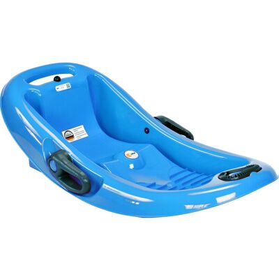 KHW Snow Flipper de luxe Eisblau - Schlitten mit Ergonomischem Sitz KHW Snow Flipper de luxe Eisblau - Schlitten mit Ergonomischem Sitz