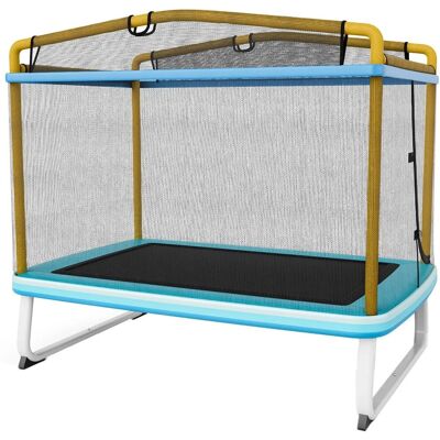 Costway - 3-in-1 Rechteckiges Trampolin Costway - 3-in-1 Rechteckiges Trampolin