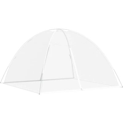 vidaXL Moskito-Netzzelt Mongolisch 220 Mesh Weiß 200x200x135 cm 4010049 vidaXL Moskito-Netzzelt Mongolisch 220 Mesh Weiß 200x200x135 cm 4010049