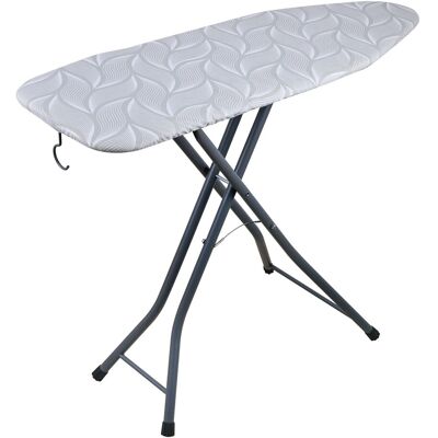 Relaxdays Bügelbrett Stahl Anthrazit Grau Weiß 2-in-1 Klappbar 109,5 cm x 35,5 cm Relaxdays Bügelbrett Stahl Anthrazit Grau Weiß 2-in-1 Klappbar 109,5 cm x 35,5 cm